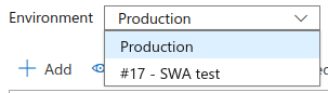 azure
function settings environment options